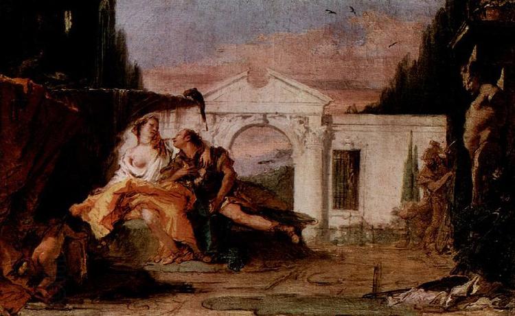 Giovanni Battista Tiepolo Rinaldo und Armida, Entwurf fur gleichnamiges Munchner Gemalde China oil painting art